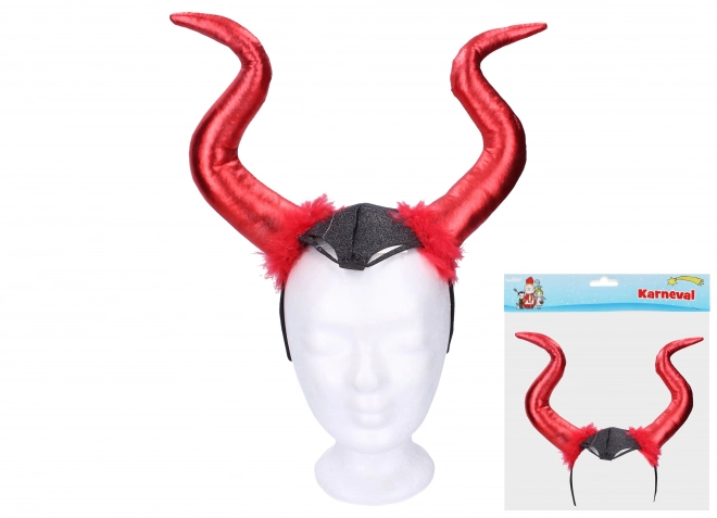 cornes de diable avec serre-tête