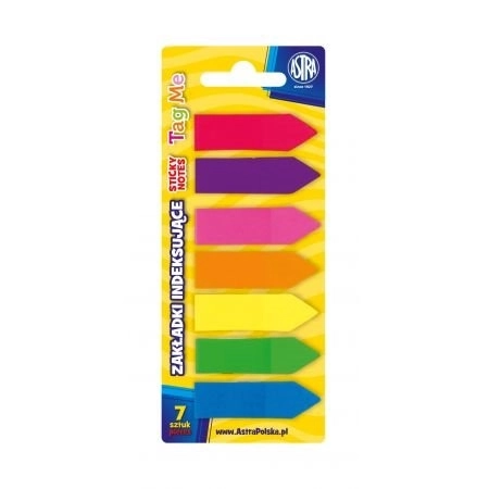 ASTRA Marque-pages adhésifs 7 pcs 45x12mm