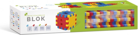 Première construction Blok pour les tout-petits – 36 pièces