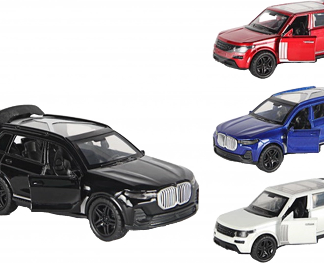 Voiture en métal à rétrofriction 12 cm