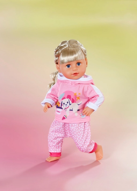 BABY Born ensemble de survêtement rose pour poupées 43 cm