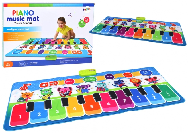Tapis musical interactif pour la danse et l'éducation des enfants