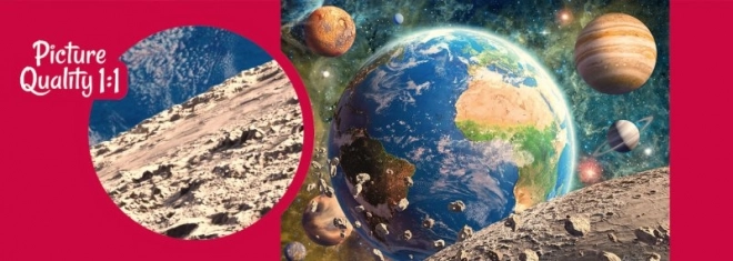 Puzzle Vue de la Lune 500 pièces