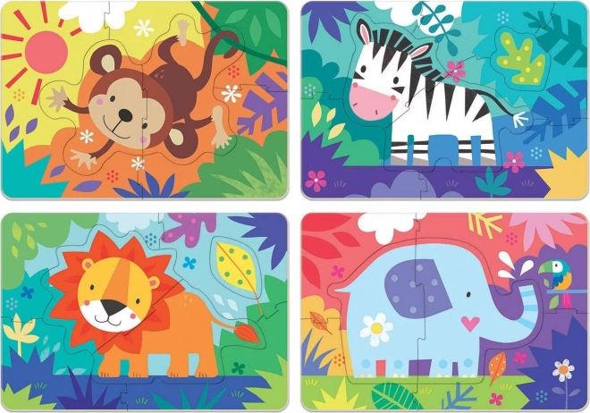 Mes premiers puzzles d'animaux sauvages