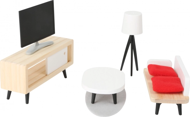 Petite Foot Ensemble complet de meubles pour poupées