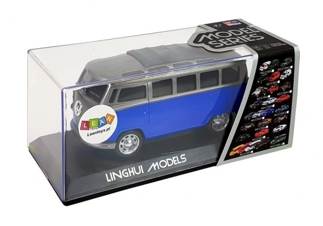 Autobus lumière et son Resorak Bus Bleu à piles