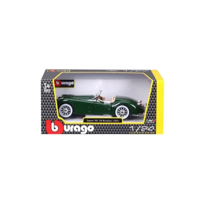 Bburago 1:24 Jaguar XK 120 Roadster (1951) vert 18-22018