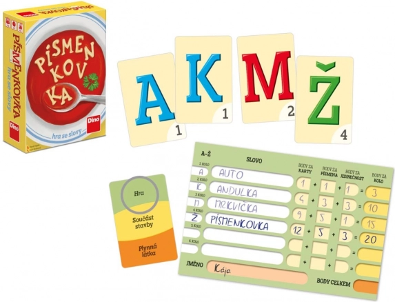 Písmenkovka – jeu de mots de voyage