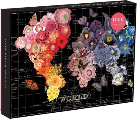 galison puzzle terre en floraison 1000 pièces