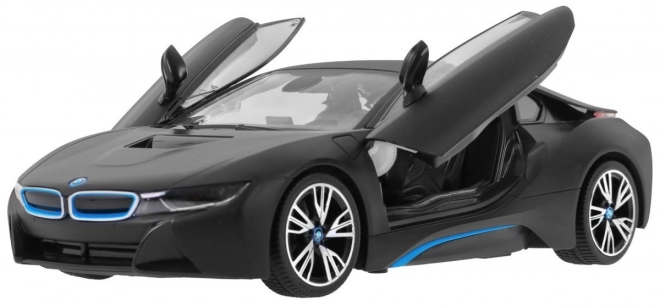 BMW i8 noir RASTAR 1:14 voiture télécommandée + télécommande 2,4 GHz