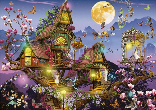 EDUCA Puzzle Maison de Fée 500 pièces