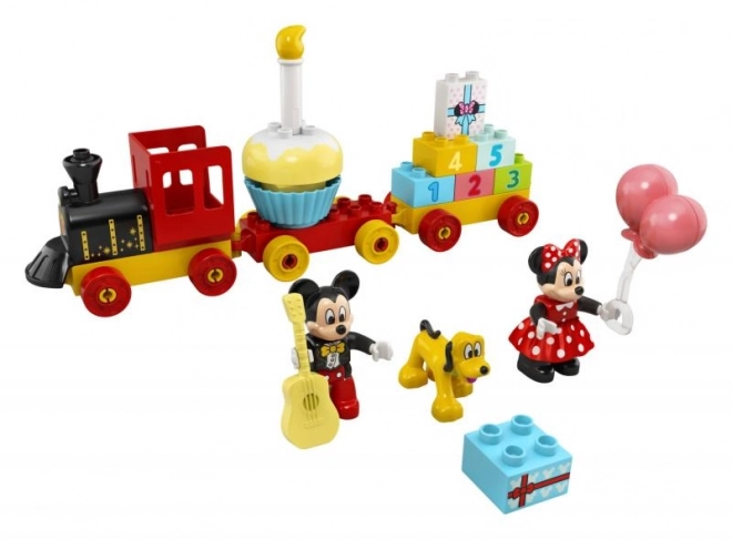 LEGO 10941 DUPLO Train d’anniversaire de Mickey et Minnie