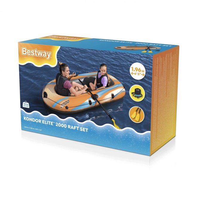 Bateau pneumatique Bestway pour deux personnes