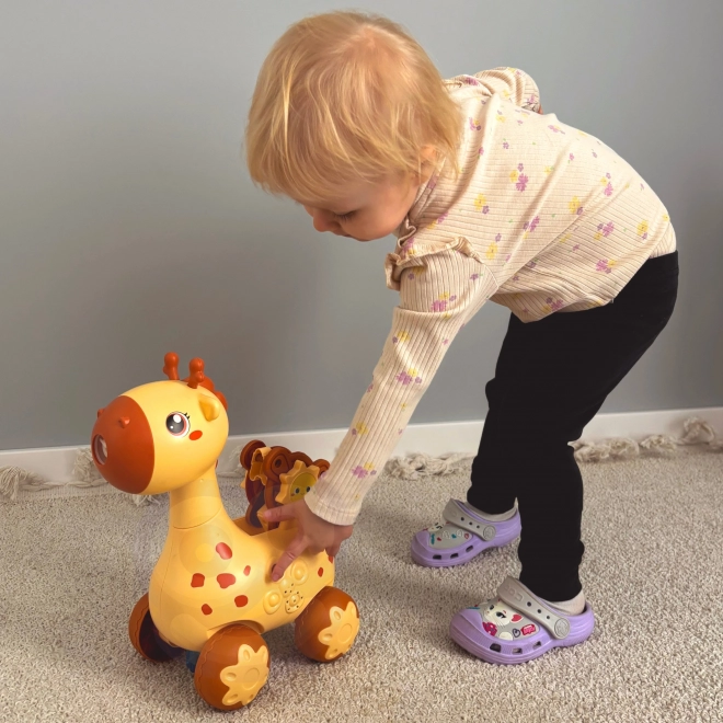 Girafe mobile 2 en 1 avec bulle de savon pour enfants