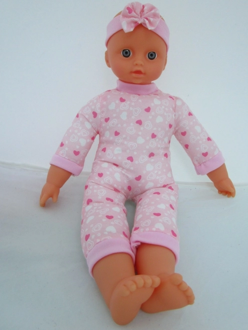 Poupon avec corps souple Bambolina Amore 33 cm