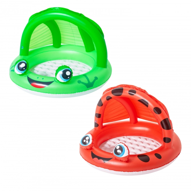 Piscine animal avec toit 97 x 66 cm