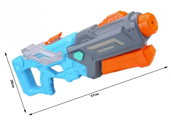 Grande pistolet à eau avec pompe