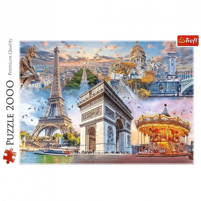 Puzzle 2000 pièces - Week-end à Paris