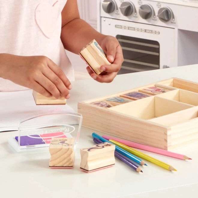 Ensemble de Tampons avec Princesses