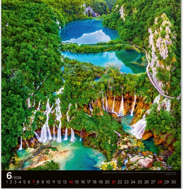 Calendrier mural Énergie 2026