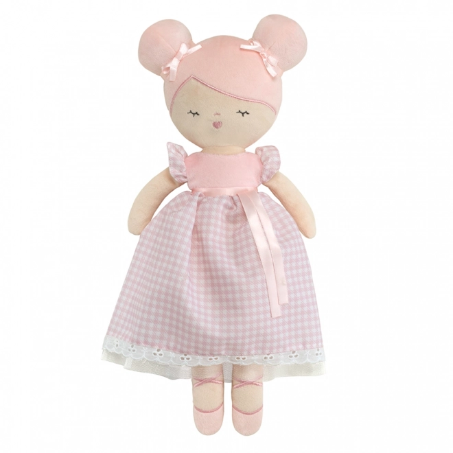 DeCuevas 20046 Poupée en peluche NIZA - 36 cm avec berceau