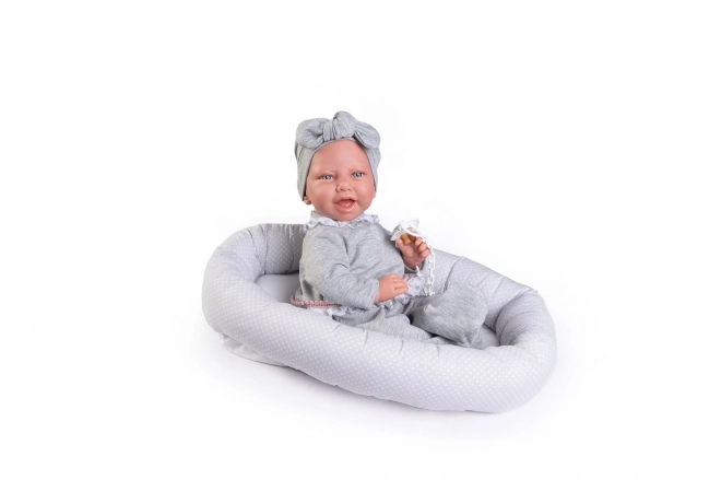 Antonio Juan 33228 CARLA - poupée réaliste bébé avec corps en tissu doux - 42 cm