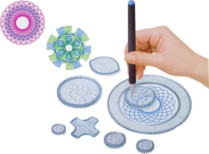 Amusement avec le spirographe