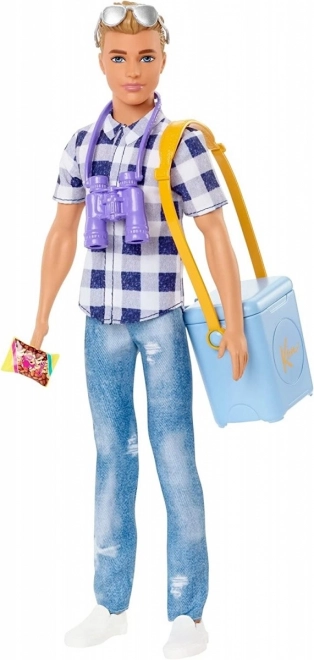 Poupée Barbie Camping Ken avec accessoires