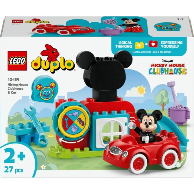 LEGO DUPLO 10454 Le club de Mickey et la voiture