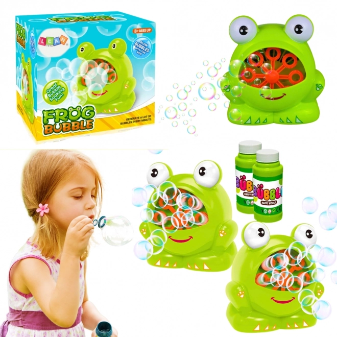 Machine Grenouille à Bulles de Savon