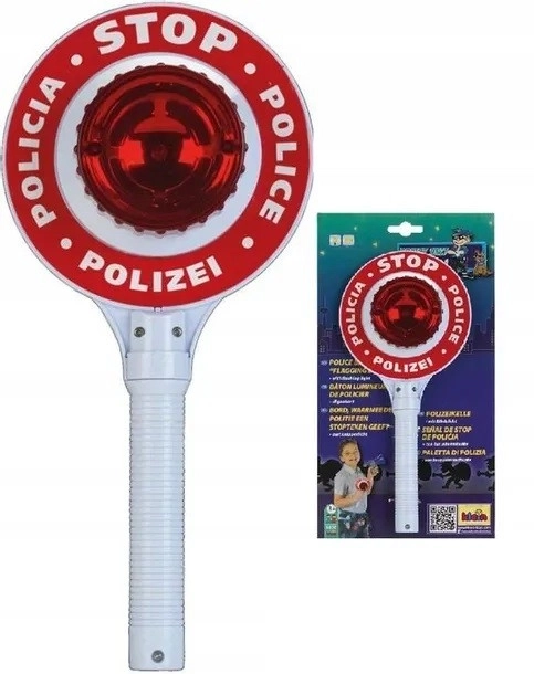 Cible de police à piles