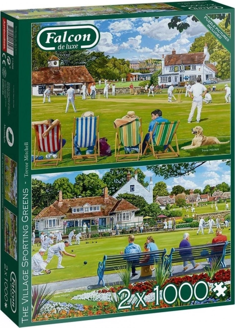 Puzzle FALCON sports de plein air 2×1000 pièces