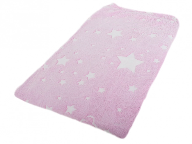 Couverture douce lumineuse avec motifs fluorescents 150x180 cm