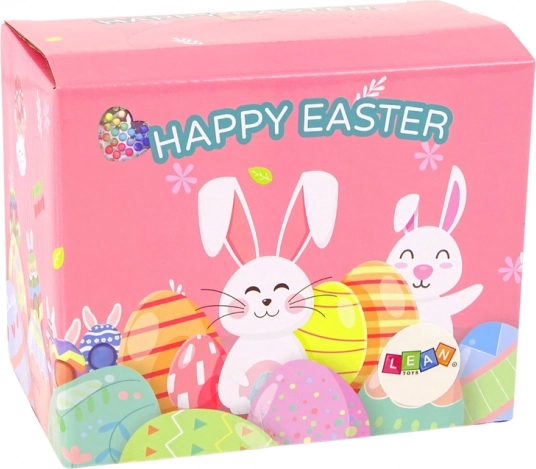Emballage cadeau au graphisme de Pâques