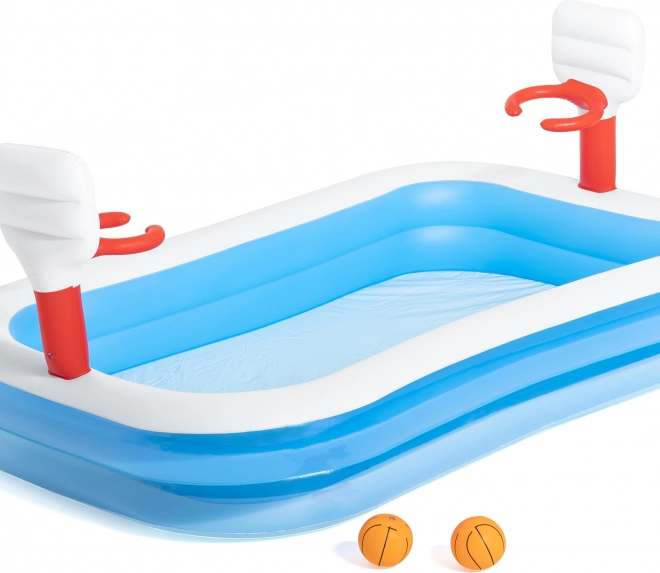 Piscine gonflable 2,51 × 1,68 × 1,02 m