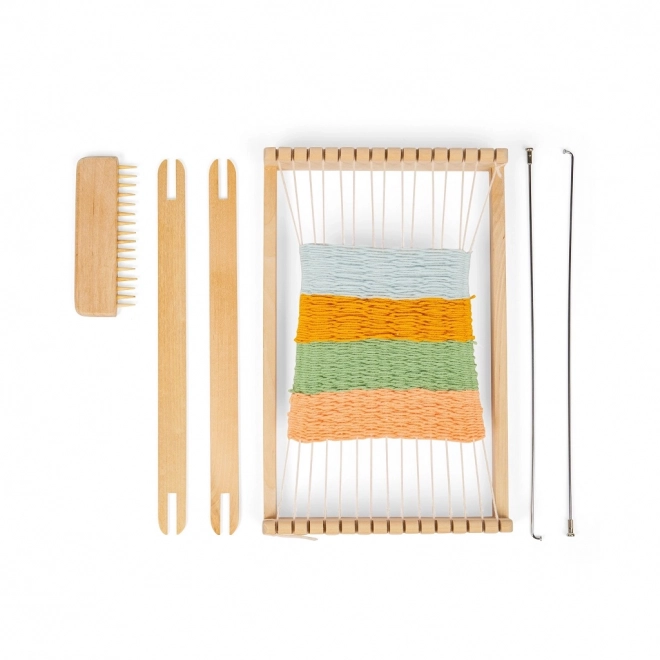 Métier à tisser en bois pour enfants créatifs