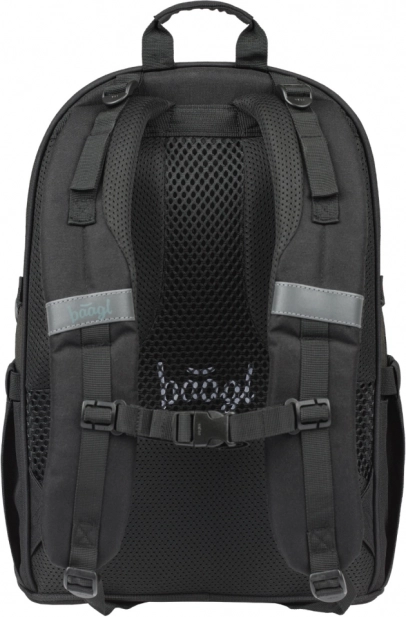 Ensemble Baagl: Sac à dos, Trousse et Sac de sport noir