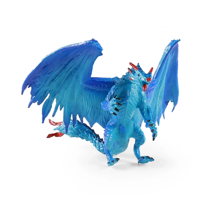 Ensemble de deux dragons en plastique de 12 cm