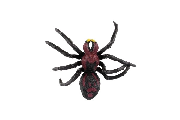 Araignée antistress extensible silicone 10x12cm 2 couleurs sur carte