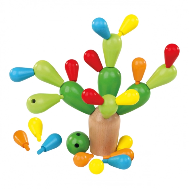 Jeu de balançoire en bois Bino Cactus