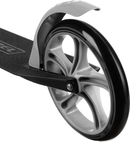 Trottinette de ville pliable pour enfants avec grandes roues (200 mm) – gris