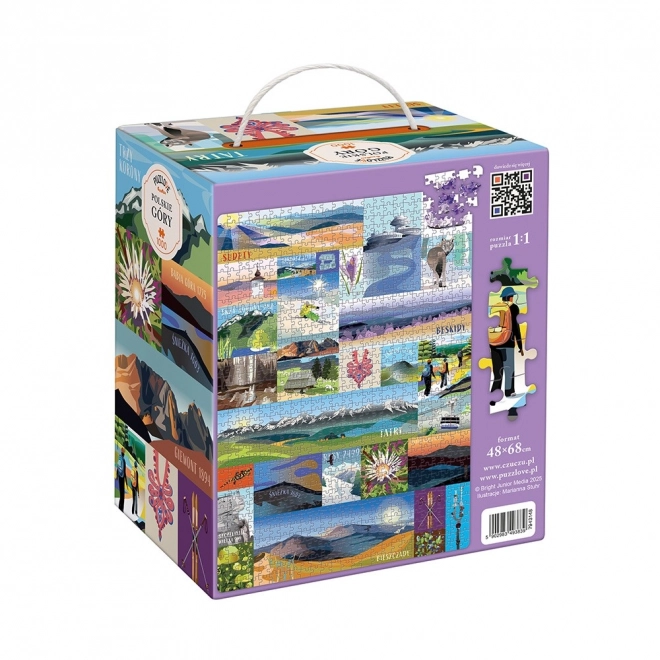 Puzzle Puzzlove Montagnes Polonaises 1000 pièces