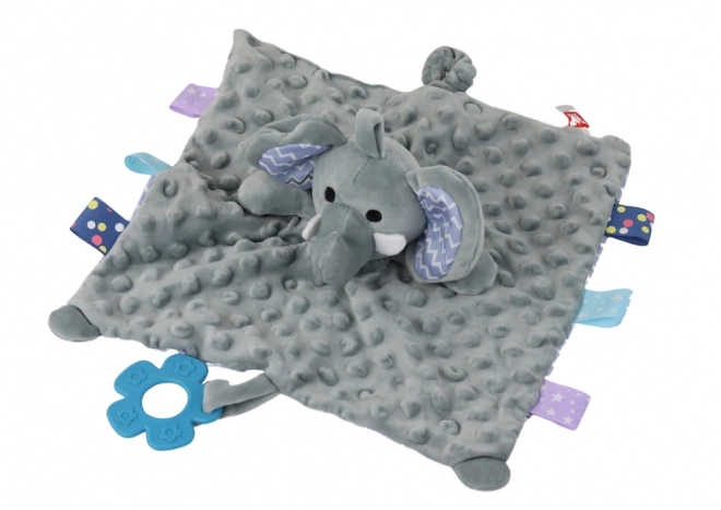Couverture en peluche Éléphant Hochet Hochet