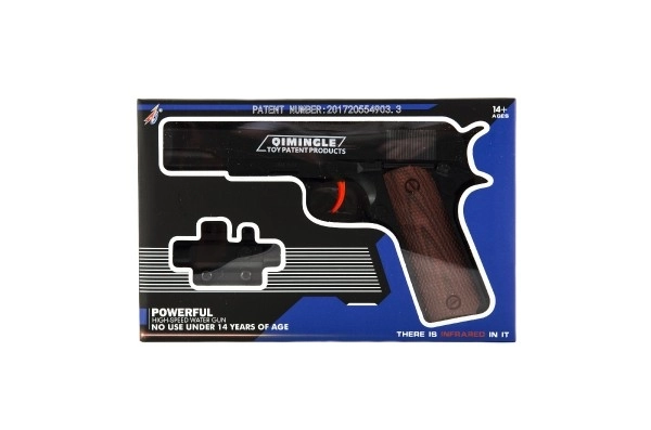 Pistolet en plastique à balles souples - 20 cm
