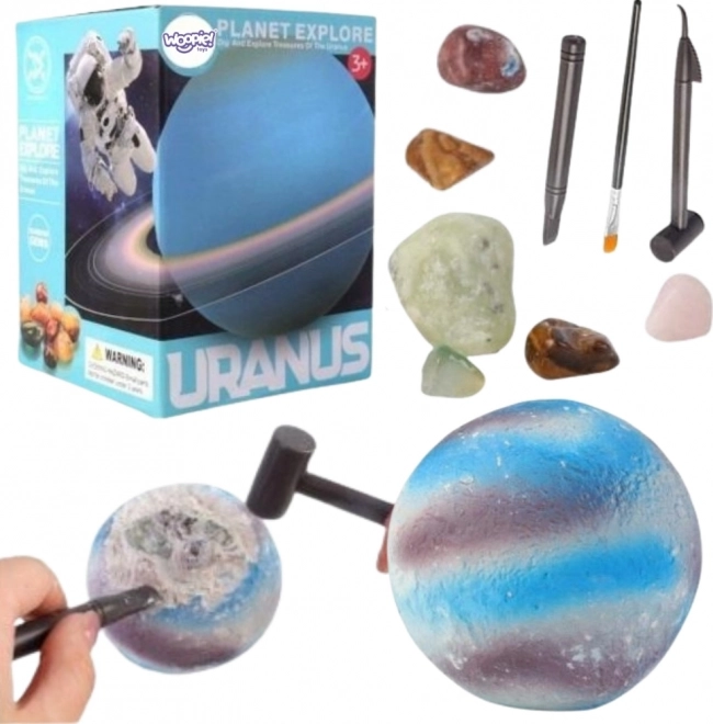 Woopie Coffret Expérimental Extraction de Minéraux Planète Uranus