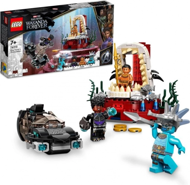 LEGO Marvel Salle du trône du roi Namor 76213