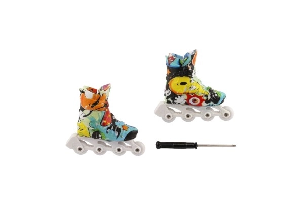 Patins à doigts avec tournevis
