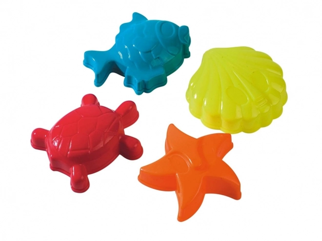 Ensemble de moules Animaux marins