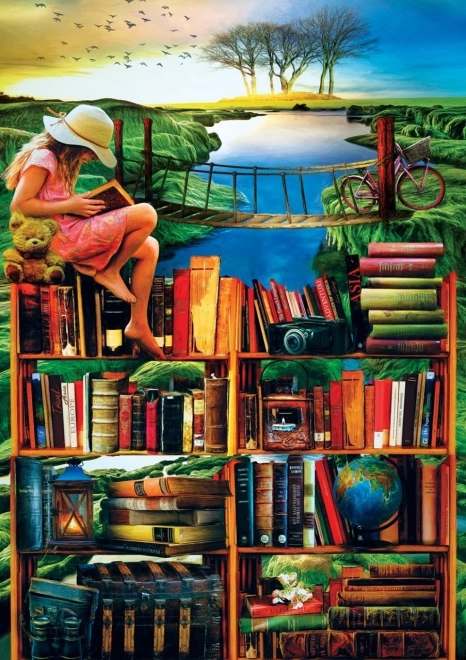 Puzzle ART PUZZLE Globe-trotteuse – 1000 pièces