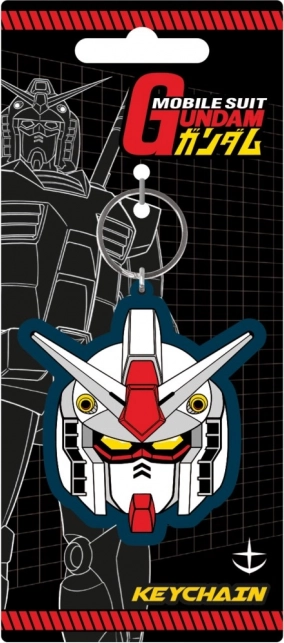Porte-clés GUNDAM en caoutchouc